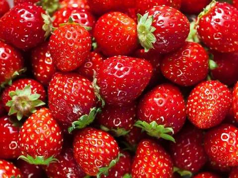 Strawberries, Raw
