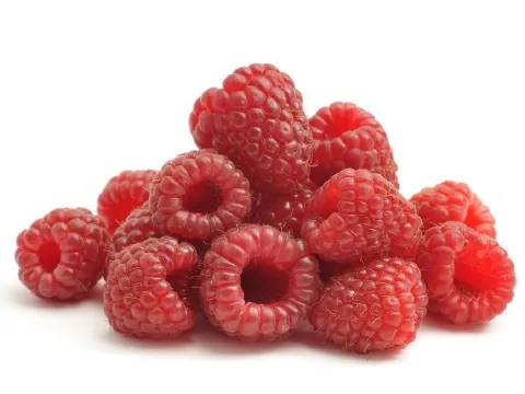 Raspberries, Raw